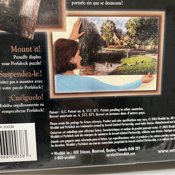 Wrebbit Perfalock “Fluffy on Quilt” 1000 pc Puzzle - Picture 12 of 16